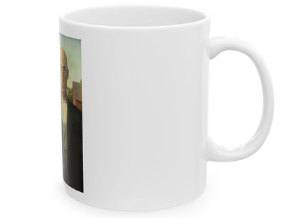 American Gothic by Grant Wood Ceramic Mug (11oz, 15oz)