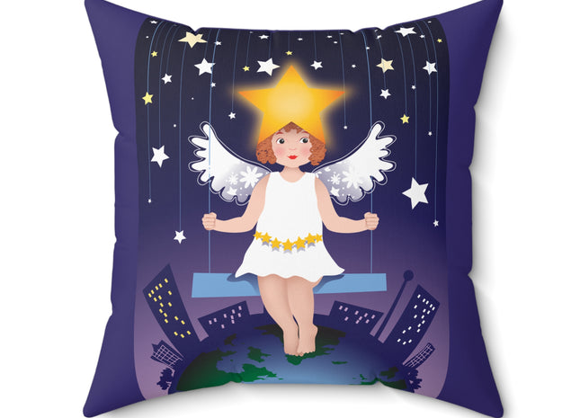Celestial Magic Spun Polyester Square Pillow