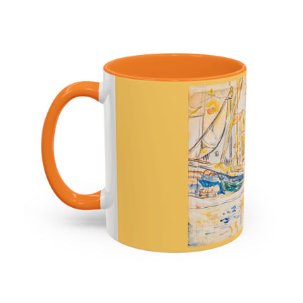 Saint-Tropez by Paul Signac Colorful Mugs (11oz, 15oz)