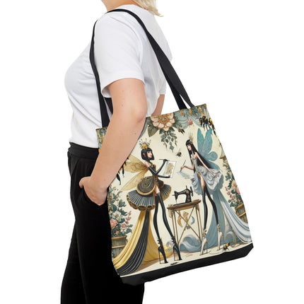 The Quiet Work of Fairies Tote Bag – Enchanted Atelier & Gentle Magic