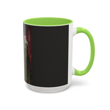 Arnolfini Portrait by Jan Van Eyck Colorful Mugs (11oz, 15oz)