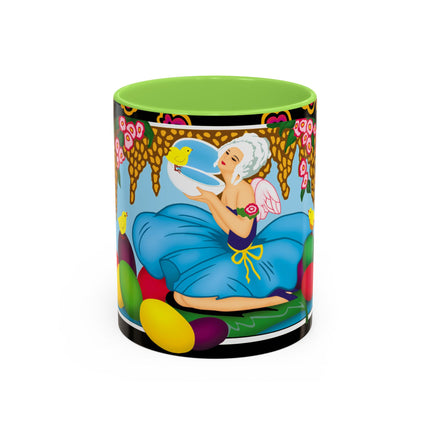 Blooms and Chicks Colorful Mugs (11oz, 15oz)
