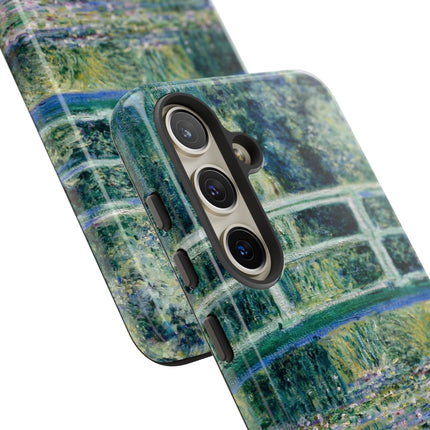 Water Lilies and Japanese Bridge by Claude Monet Phone Cases