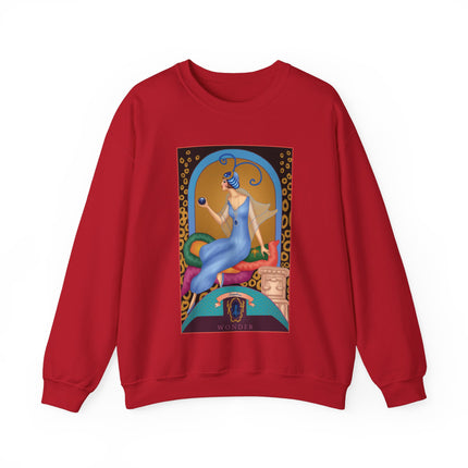 September & Sapphire (from the Gem Series) by Sofia Chiostri Heavy Blend™ Crewneck Sweatshirt