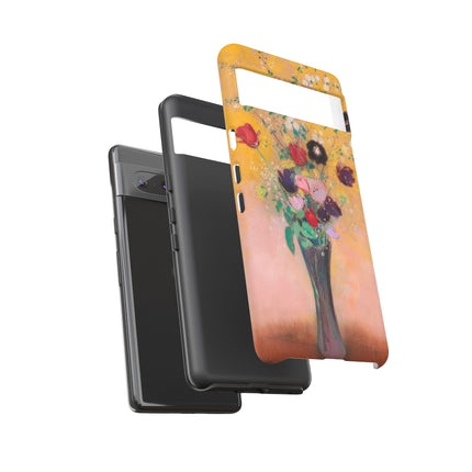 Vase of Flowers by Odilon Redon Phone Cases