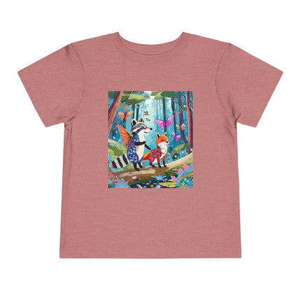 Whimsical Woodland Toddler Short Sleeve Tee