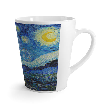 The Starry Night by Vincent Van Gogh Latte Mug