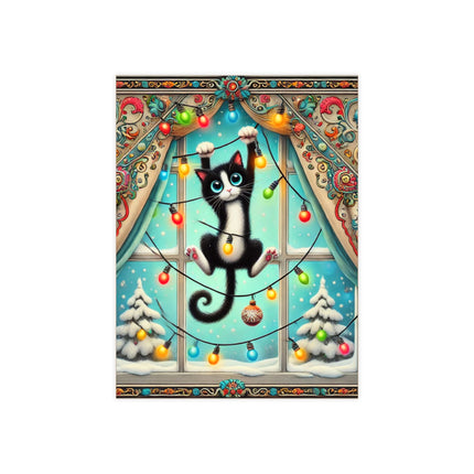 Mischief in Tinselland Ceramic Tile