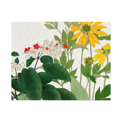 Clerodendrum & Rudbeckia by Tanigami Kônan Jigsaw Puzzle (30, 110, 252, 500-Piece)