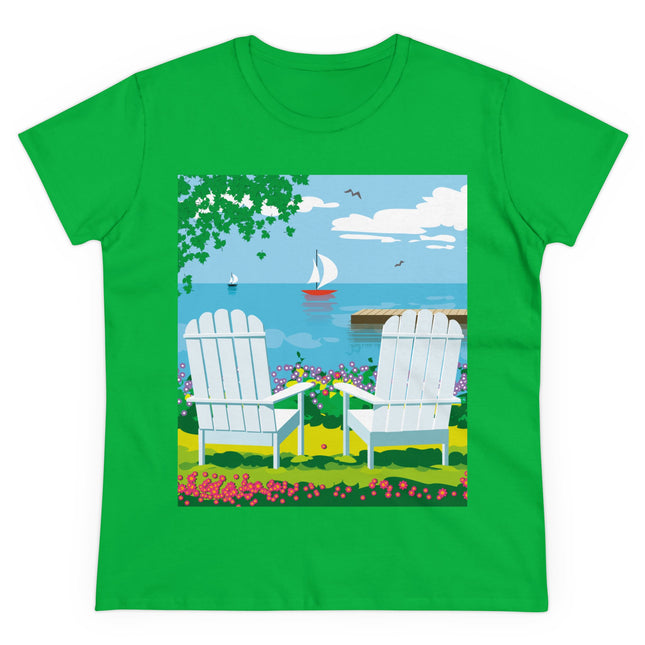 Tranquil Retreat Women's Midweight Cotton Tee