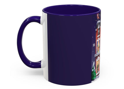 A Christmas Eve Celebration Colorful Mugs (11oz, 15oz)