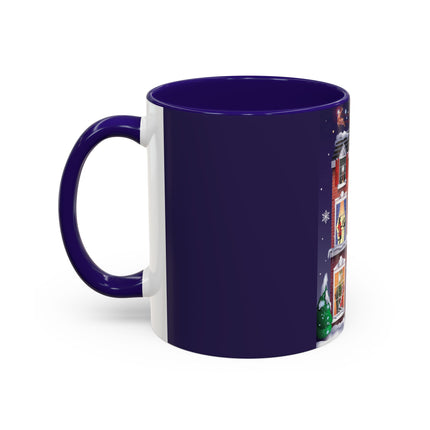 A Christmas Eve Celebration Colorful Mugs (11oz, 15oz)