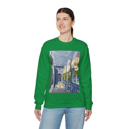 Gallery of a Moroccan Riad by George Gaudion Heavy Blend™ Crewneck Sweatshirt