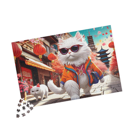 Fashionista Feline Puzzle (110, 252, 520, 1014-piece)