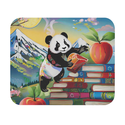 Cute Panda Mouse Pad, Rectangle