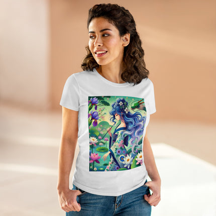 Fairy of the Koi Pond Cotton Tee