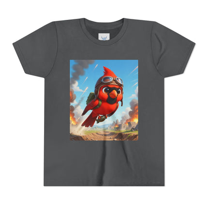 Cardinal Dive Bomber Youth Short Sleeve Tee