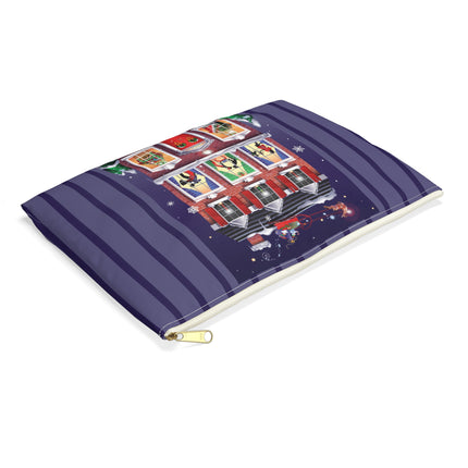 A Christmas Eve Celebration Accessory Pouch