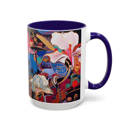 Ethereal Irises Colorful Mugs (11oz, 15oz)