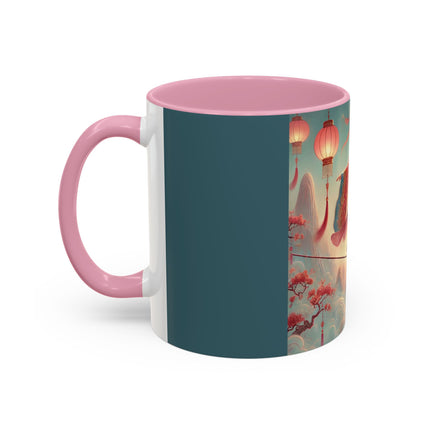 The Lantern Walker Colorful Mugs (11oz, 15oz)