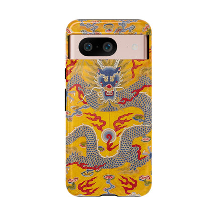 Majestic Dragon Regalia – Imperial 12-Symbol Robe Phone Cases