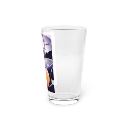 The Startled Pumpkin Glass, 16oz