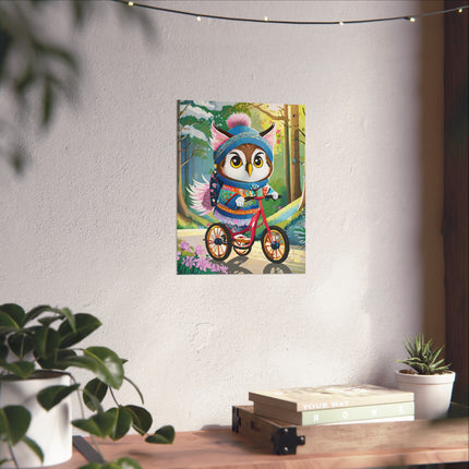 Baby Owl Fine Art Posters