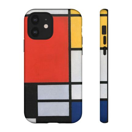 Composition with Red, Yellow, Blue, and Black by Piet Mondrian Phone Cases