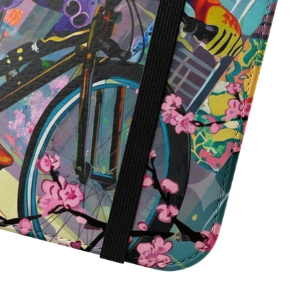 🐸🚵 Cyberpunk Frog Flip Case – High-Tech Adventure & Neon Velocity