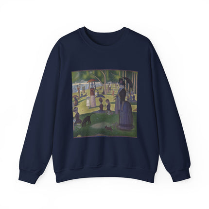 A Sunday on La Grande Jatte by Georges Seurat Heavy Blend™ Crewneck Sweatshirt
