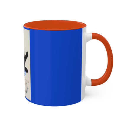 Illustrations of Japanese Toys Pl.009 by Kawasaki Kyosen Colorful Mugs, 11oz