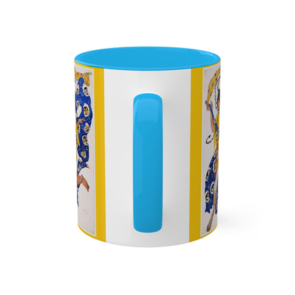 The Butterfly (Costume Design for Anna Pavlova) by Leon Bakst Colorful Mugs, 11oz
