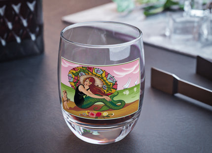 Siren Serenade by Carlo Chiostri Whiskey Glass