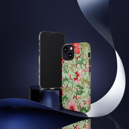 Flower Illustration by Owen Jones Phone Cases