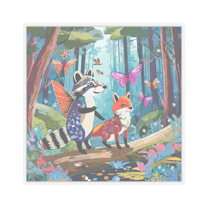 Whimsical Woodland Kiss-Cut Stickers (4 Sizes)