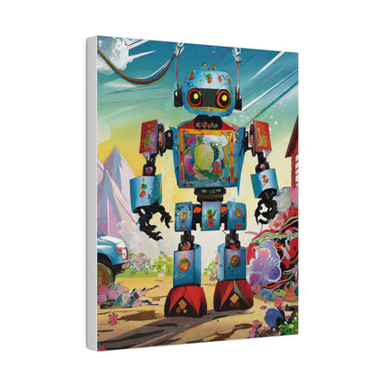 The Rusty Robot Matte Canvas, Stretched, 0.75"