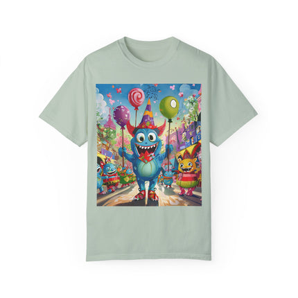 Monster Parade Madness Unisex Garment-Dyed T-shirt