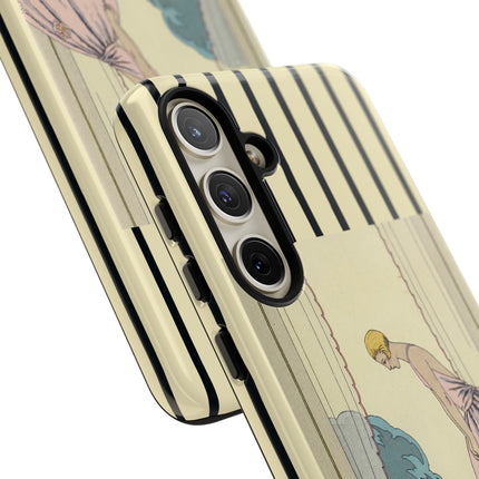 Falbalas et fanfreluches, La Souris by George Barbier Phone Cases
