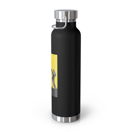 A Moment of Elegance: A Passionate Embrace Amidst Golden Splendor Copper Vacuum Insulated Bottle, 22oz