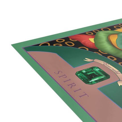 May & Emerald (from the Gem Series) by Sofia Chiostri Postcards (envelopes included) - Bundles of 10, 30, 50 Pieces