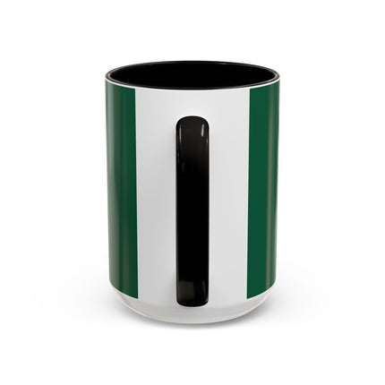 🖤🔥 The Lady Of The Christmas Hearth Colorful Mug – Art Deco Holiday Elegance
