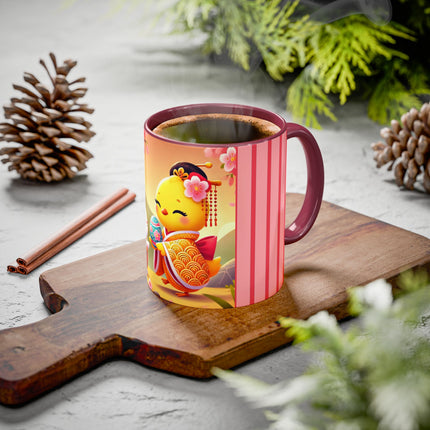 Whimsical Springtime Exchange Colorful Mugs (11oz, 15oz)