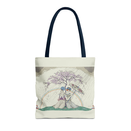 L’Arc-en-Ciel by George Barbier Tote Bag