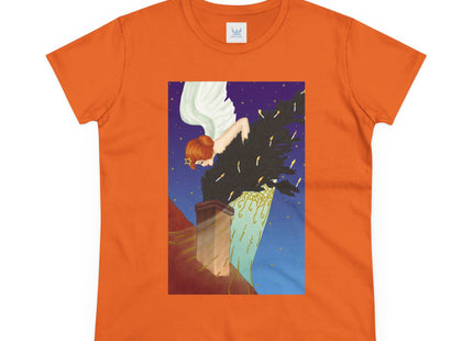 The Christmas Angel Women's Midweight Cotton Tee