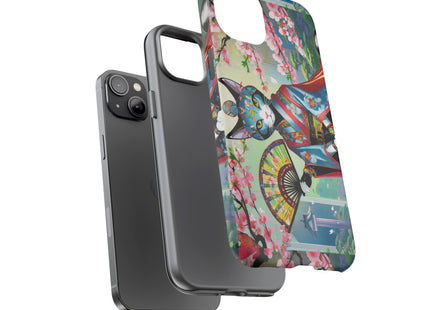 Cyberpunk Geisha Phone Cases