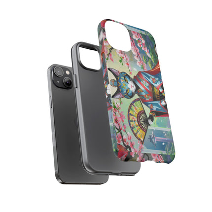Cyberpunk Geisha Phone Cases