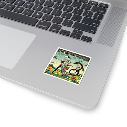 The Dragon Fairy’s Stride Kiss-Cut Stickers (4 Sizes)