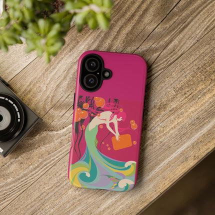 Mermaid Dive Phone Case – Vibrant Waves & Playful Elegance