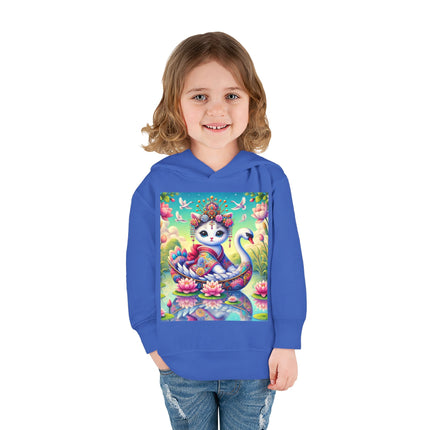 Geisha Kitten’s River Voyage Toddler Pullover Fleece Hoodie