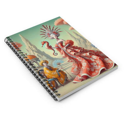 The Seahorse Court Spiral Notebook - Ruled Line